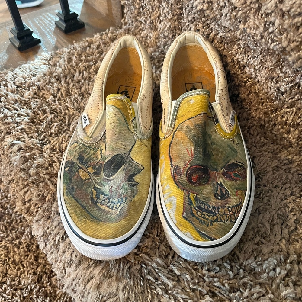 Vans X Van gogh museum slip ons